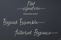 Pilot Signature Font