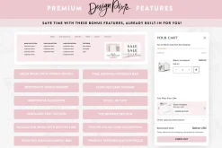 Pink Shopify Theme | Blush Marble