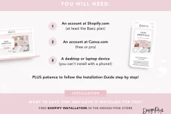Pink Shopify Theme | Blush Marble