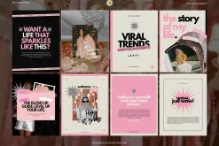 PINK AURA/ Instagram Posts Templates