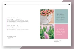 Pink Flower - Magazine Template