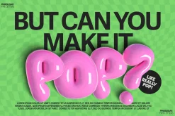 Pink Sugar Letters and SVG Font