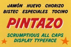 Pintazo Display Typeface