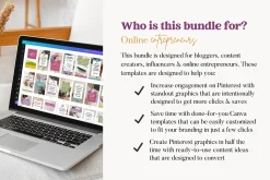 Pinterest Blogger Templates Canva