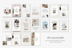 Pinterest Pin Templates for Canva