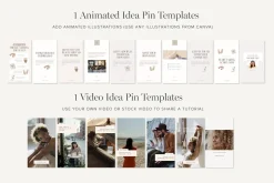 Pinterest Idea Pins Templates
