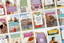 Pinterest Travel Templates Canva