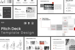 Pitch Deck Template Design