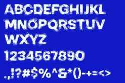 Pixel Crash; Grunge Display Font