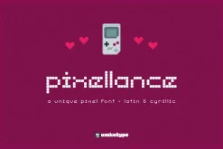 Pixellance Game Font