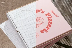 Pizza Box Mockup Set (outdoor)