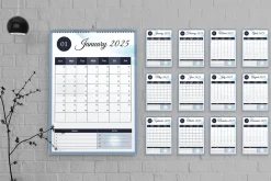 2025 Planner Template Layout