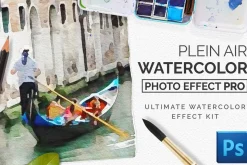 PleinAir Watercolor Photo Effect Kit