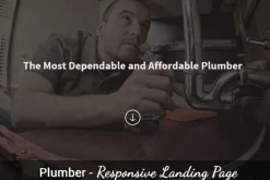 Plumber - One Page Template