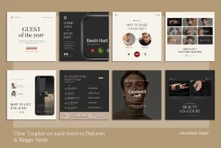 Podcast Instagram Creator CANVA PS