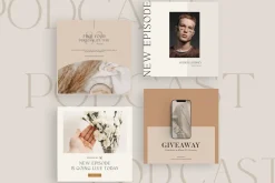 Podcast Instagram Creator CANVA PS
