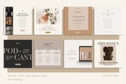 Podcast Instagram Creator CANVA PS