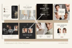 Podcast Instagram Creator CANVA PS