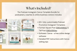 Podcast Promo Instagram Templates
