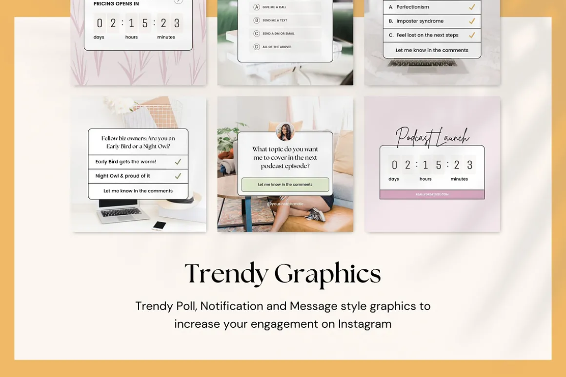 Podcast Promo Instagram Templates