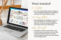 Podcast Promo Instagram Templates
