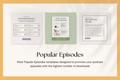 Podcast Promo Instagram Templates