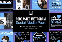 Podcast Social Media Templates