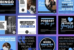 Podcast Social Media Templates