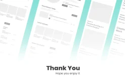 Podcast Wireframe Website
