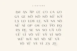 Poina - Beauty Ligature Font