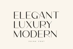 Poina - Beauty Ligature Font