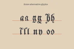 Polish Blackletter Schwabacher font