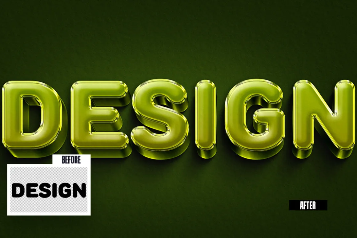 Polly 3D Text Effect