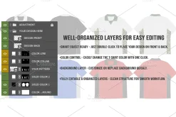 Polo Jersey Mockup – Editable PSD