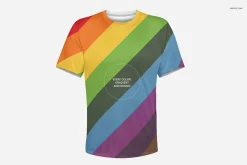 Polyester T-shirt Mockup Set