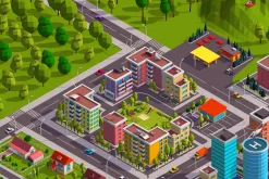 Polygonia Low Poly City Pack