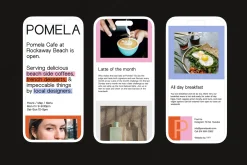 Pomela - Mini Webflow Template