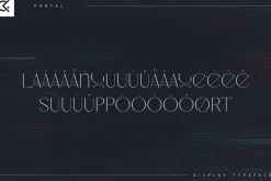 Portal - Display Typeface