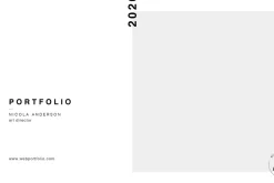 Portfolio Resume Template landscape