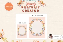 Portrait Creator Fall Outfits Family