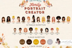 Portrait Creator Fall Outfits Family