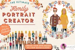 Portrait Creator Fall Outfits Family