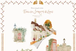 Postcards from Cotswolds Clipart