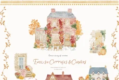 Postcards from Cotswolds Clipart