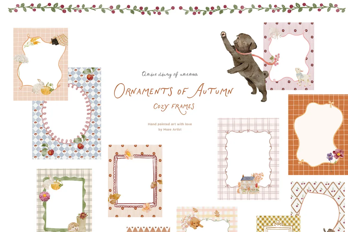 Postcards from Cotswolds Clipart