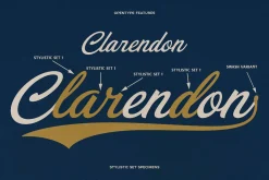 Preizton - Vintage Matchbooks Font