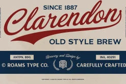 Preizton - Vintage Matchbooks Font