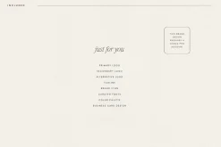 Premade Skincare Brand Kit for Canva