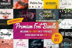 Premium Font Bundle