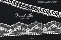 Pressed Lace Frames